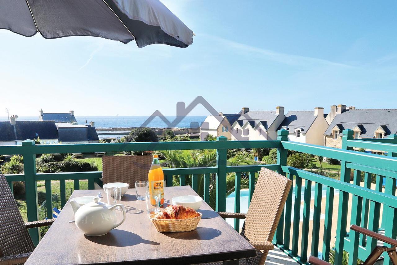 LocaLise au Guilvinec - A28 - Belle vue sur la mer, la piscine et le jardin - - Tout à pied, plages, port, centre, commerces, marché - Wifi inclus - Linge de lit inclus Exterior foto