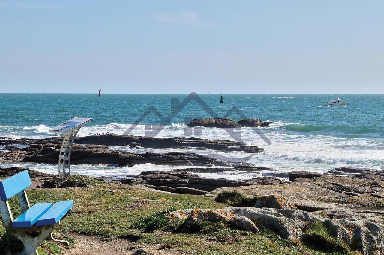 LocaLise au Guilvinec - A28 - Belle vue sur la mer, la piscine et le jardin - - Tout à pied, plages, port, centre, commerces, marché - Wifi inclus - Linge de lit inclus Exterior foto